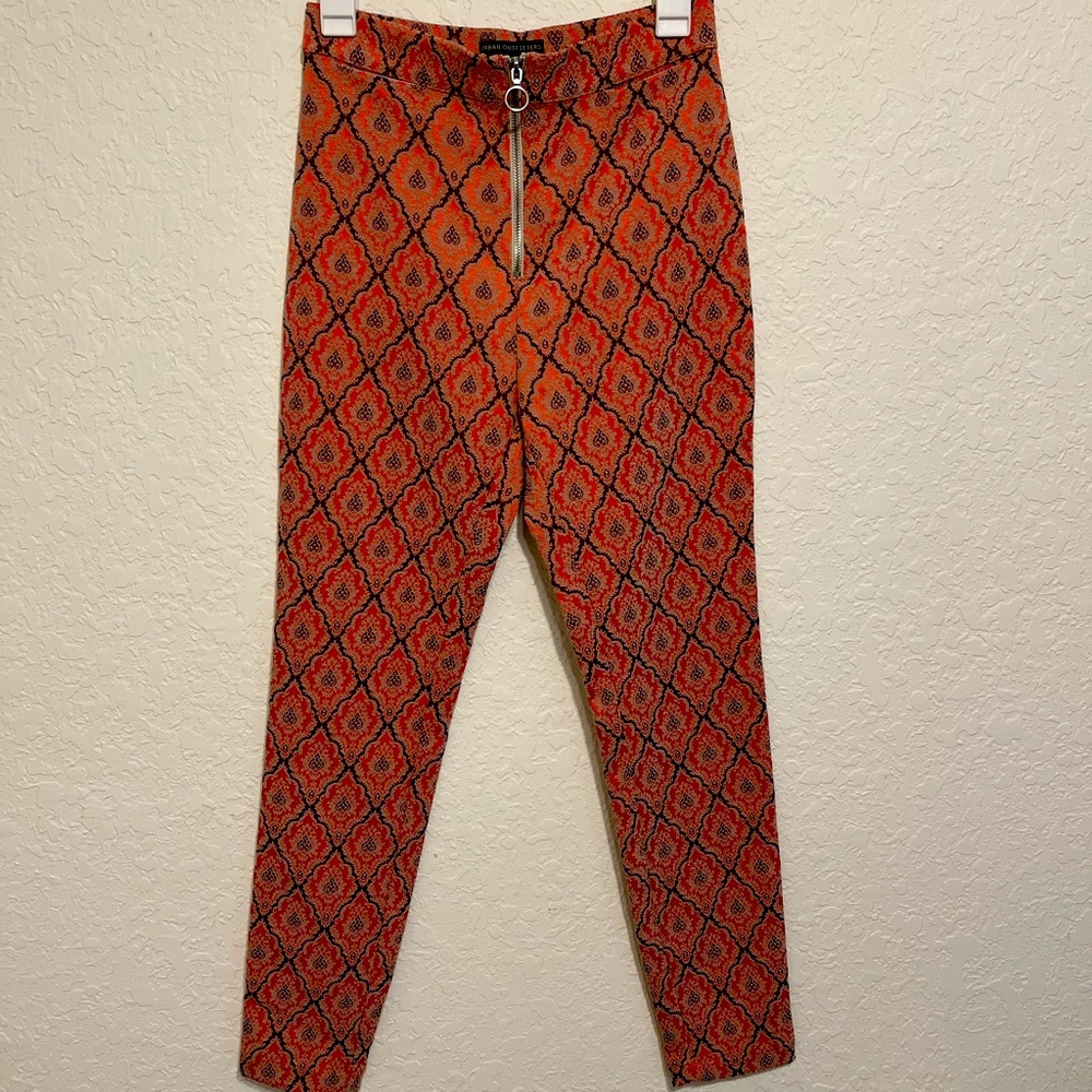Urban Outfitters High-Waisted Zip Front Pants